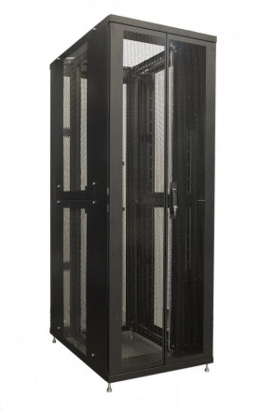 Hyperline TTK-4882-0000-R00-RAL9005 Стойка телекоммуникационная разборная, 48U, глубина 800 мм,