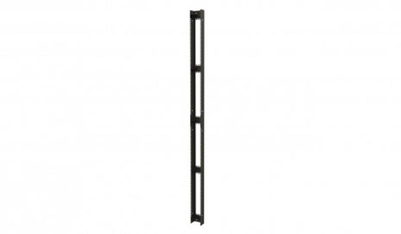 Hyperline CMK-48U-RAL9005 Комплект кабельных органайзеров 48U для стоек  TTK, цвет черный (2 шт)