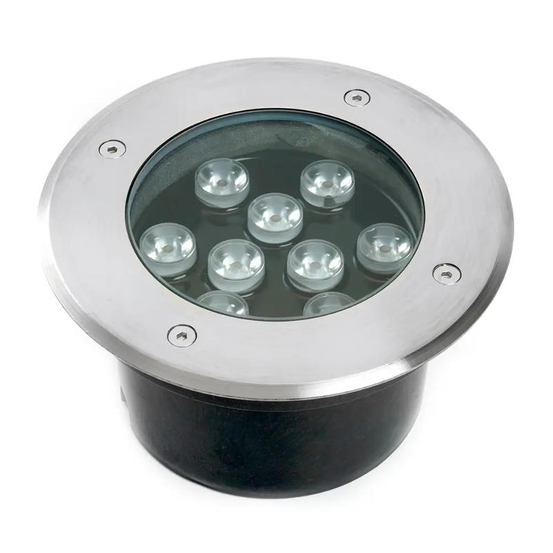 Светильник тротуарный 10W, AC/DC12V, 4000К, D160*H90mm, внутренний диаметр: 110mm, IP 67, SP2803