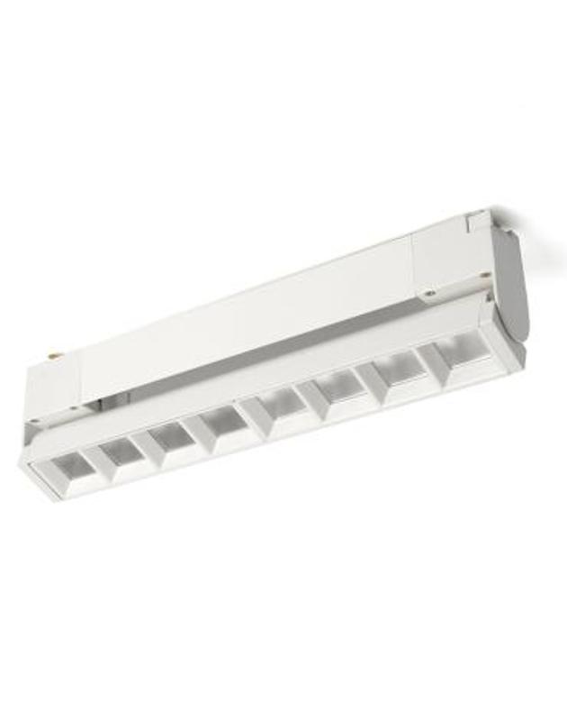 Светильник трековый светодиодный на шинопровод 20W, 1800 Lm, 4000К, 60 градусов, белый, AL131 серия LensFold