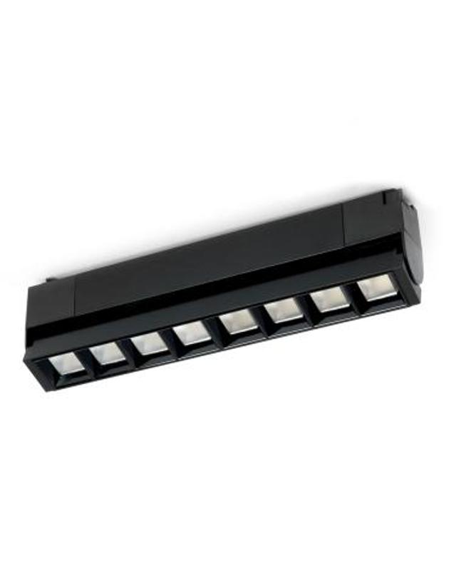 Светильник трековый светодиодный на шинопровод 20W, 1800 Lm, 4000К, 60 градусов, черный, AL131 серия LensFold