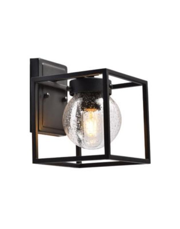 Светильник садово-парковый Feron PL701 на стену вниз 60W E27 230V, черный