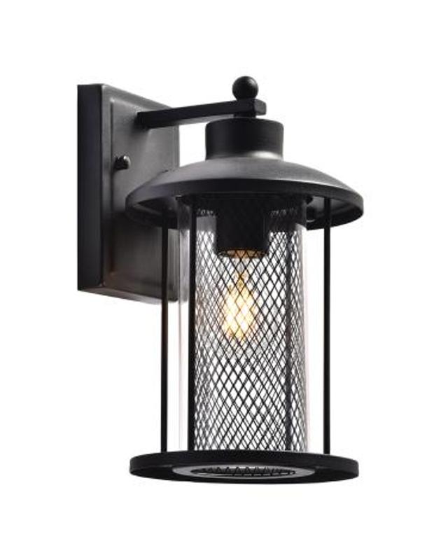 Светильник садово-парковый Feron PL721 на стену вниз 60W E27 230V, черный