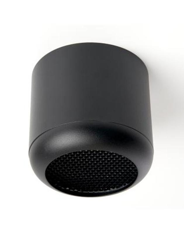 Светильник потолочный 12W, 230V, GX53, чёрный, HL365