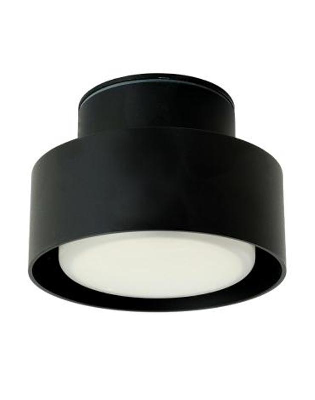 Светильник потолочный 12W, 230V, GX53, черный, HL367