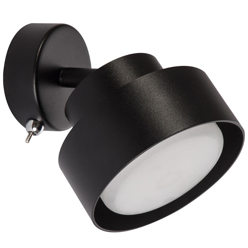 Светильник настенный, черный, 12W, 230V,GX53, HL3670