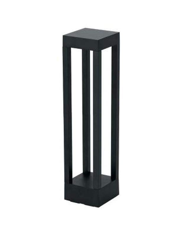 Светильник уличный светодиодный, 10W, AC/DC12-24V, 4000K, черный DH802