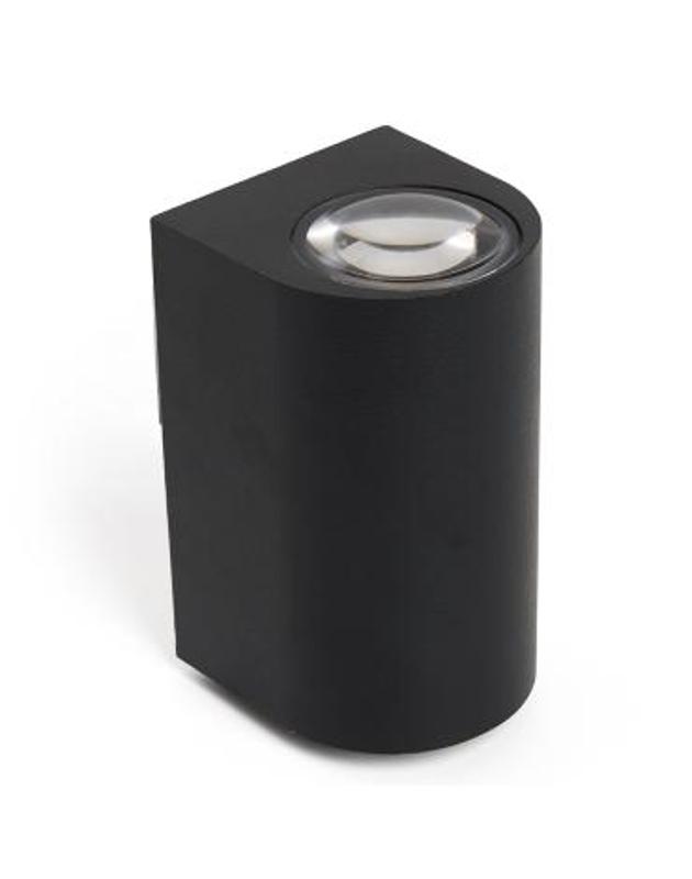 Светильник уличный светодиодный, 2*5W, 800Lm, 3000K, черный DH053