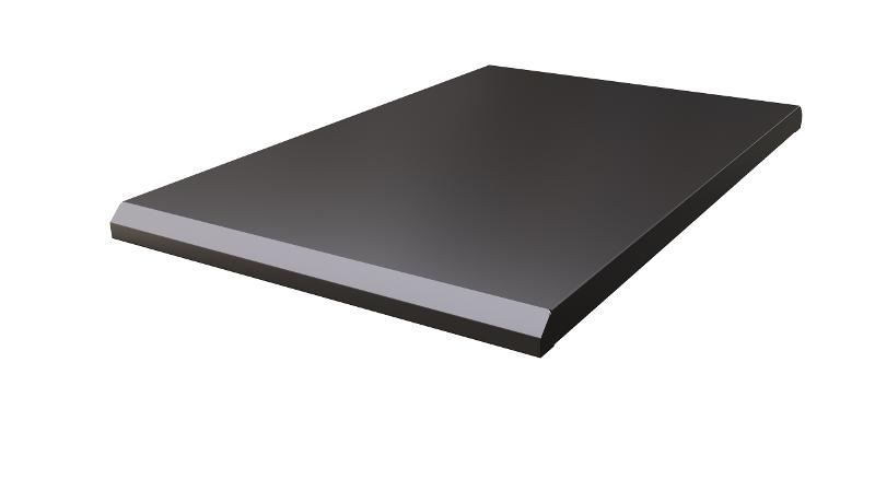 ORK2A-TOP-800-RAL9005 Крыша для стоек ORK2A шириной 550 мм, глубиной 800 мм, цвет черный (RAL 9005)