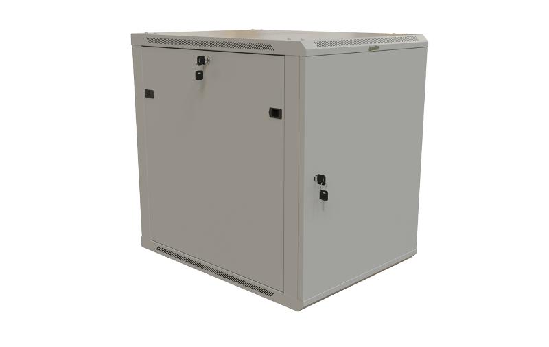 Hyperline TWB-1568-SR-RAL7035 Шкаф настенный 19-дюймовый (19"), 15U, 775x600х800мм, металлическая