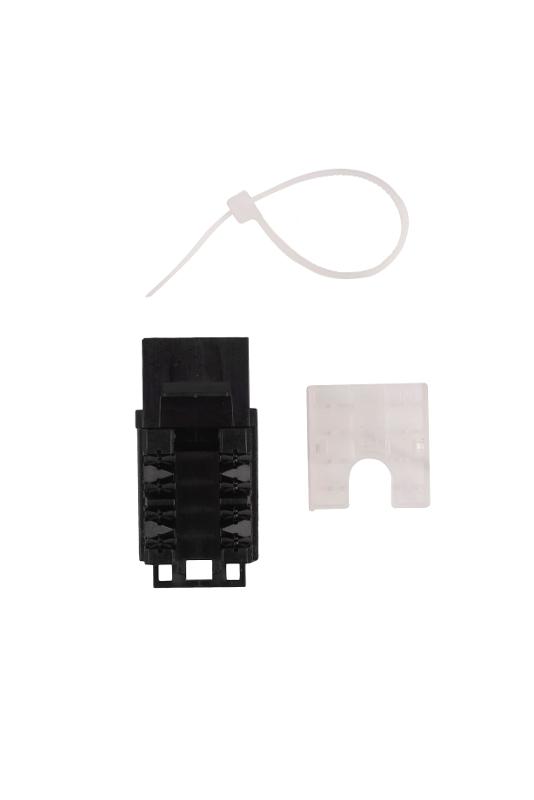 WR-KJ-RJ45-C5E-90-SW-BK Вставка Keystone Jack RJ-45, 90 градусов, кат., 5e, неэкран.,, заделка тип 110, цвет