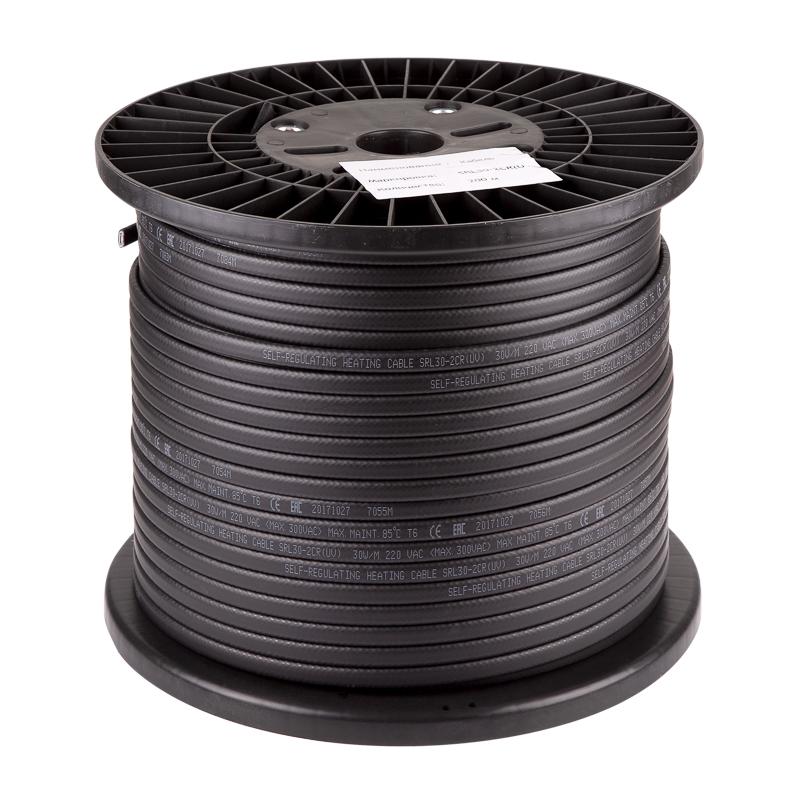Саморегулируемый греющий кабель SRL 30-2CR (UV) (экранированный) (30Вт/1м), 200м