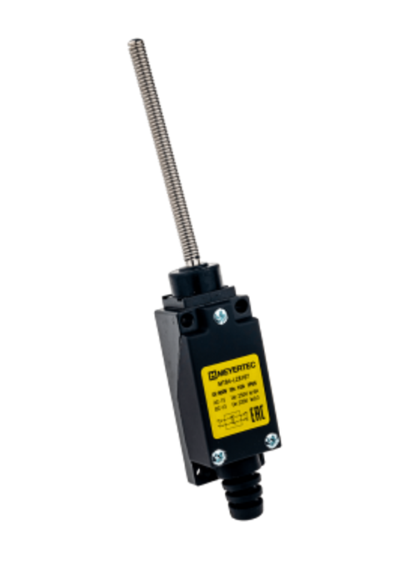 Выключатель концевой, 6 A NO+NC, IP65, пружинный на отклонение MTB4-LZ8167