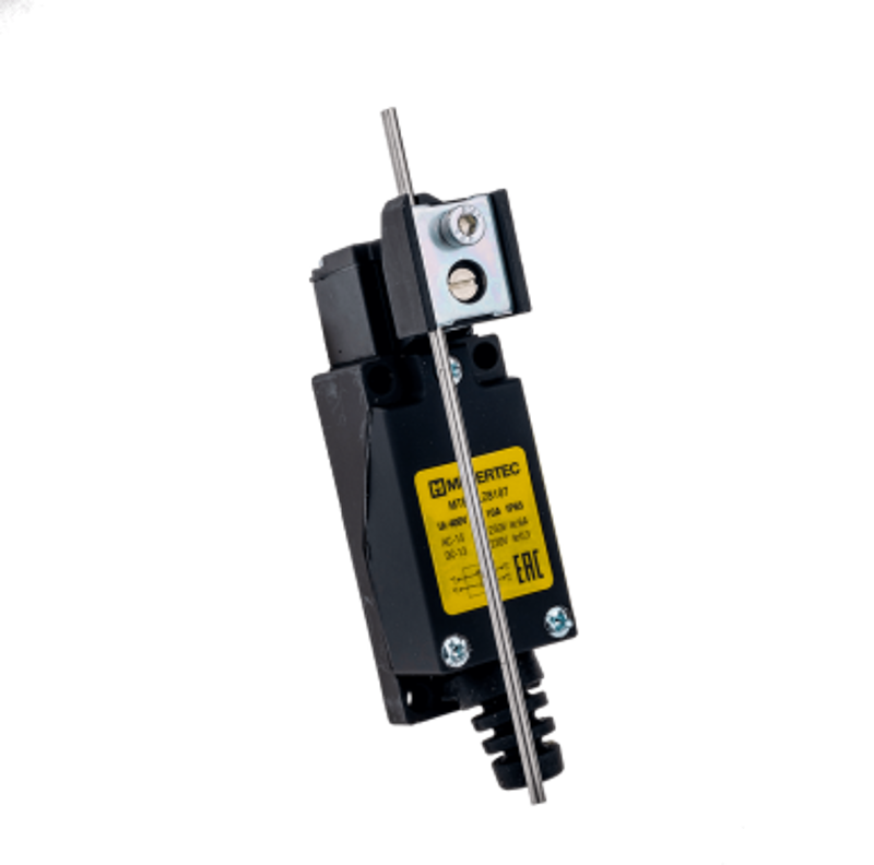 Выключатель концевой, 6 A NO+NC, IP65, шток поворотный регулируемый MTB4-LZ8107