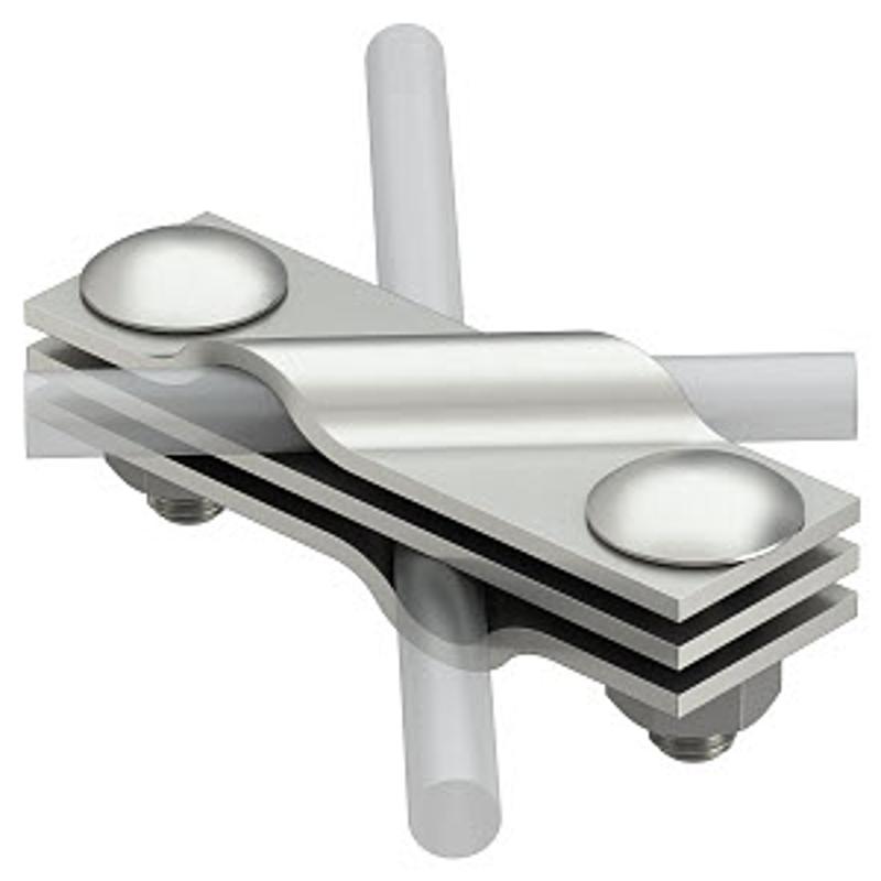 Соединитель стержня заземления и прутка (2760 8-10 V4A)