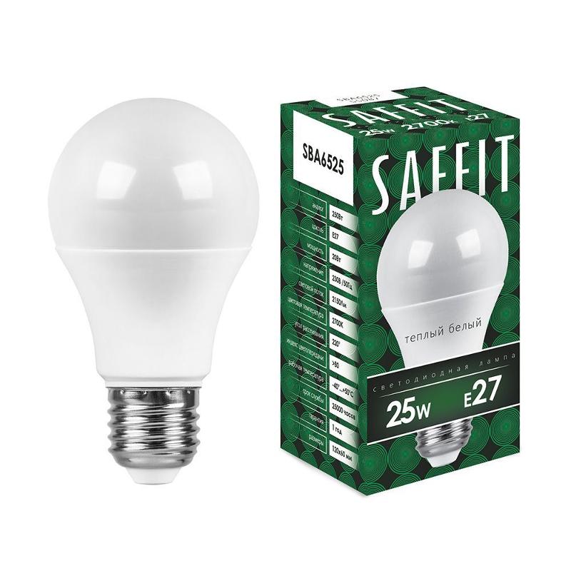 Лампа светодиодная SBA6525 25W 2700K 230V E27 A65