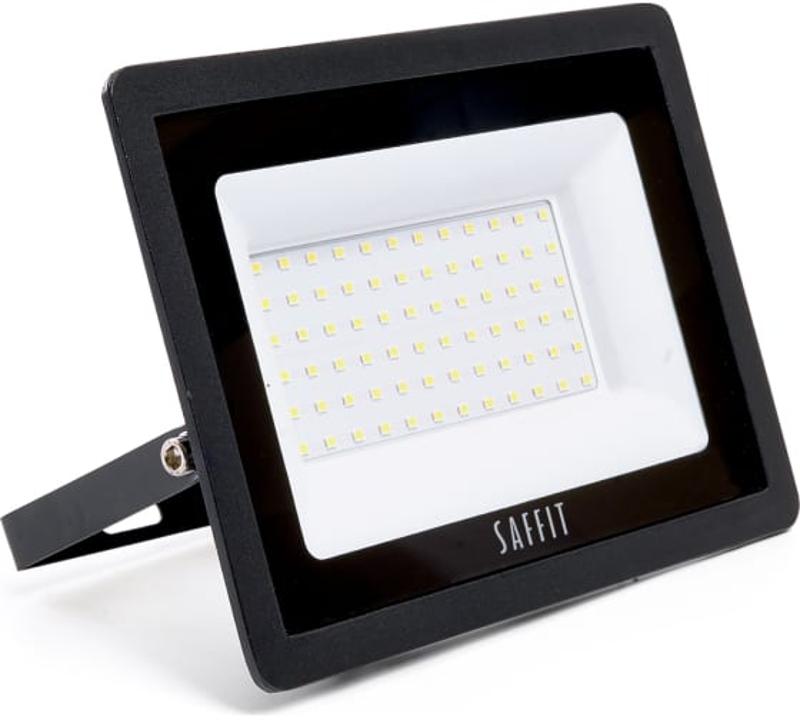 Прожектор светодиодный 70W 6400K AC220V/50Hz IP65, черный в компактном корпусе, SFL90-70