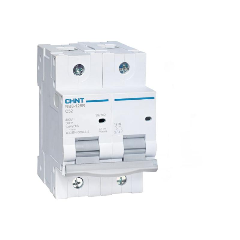 Выключатель автоматический NB8-125R 2P 100А 20кА хар-ка B (R)