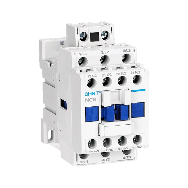 Контактор NC8-12/W 3P 12А AC/DC (100~250В) 1НО+1НЗ (R)