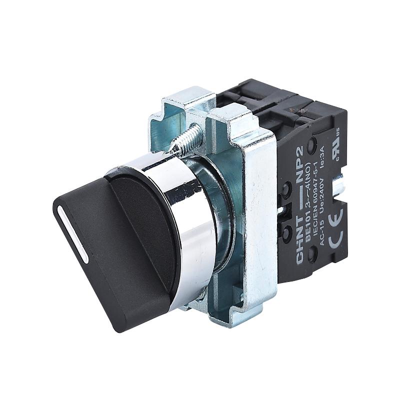 Переключатель NP2-BD24, 2 положения фиксацией, 2НЗ IP40 (R)