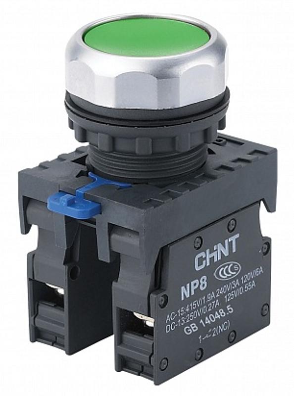 Индикатор NP8-D/6 синий AC110-230В (R)