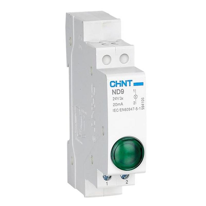 Индикатор ND9-1/w белый , AC/DC230В (LED) (R)