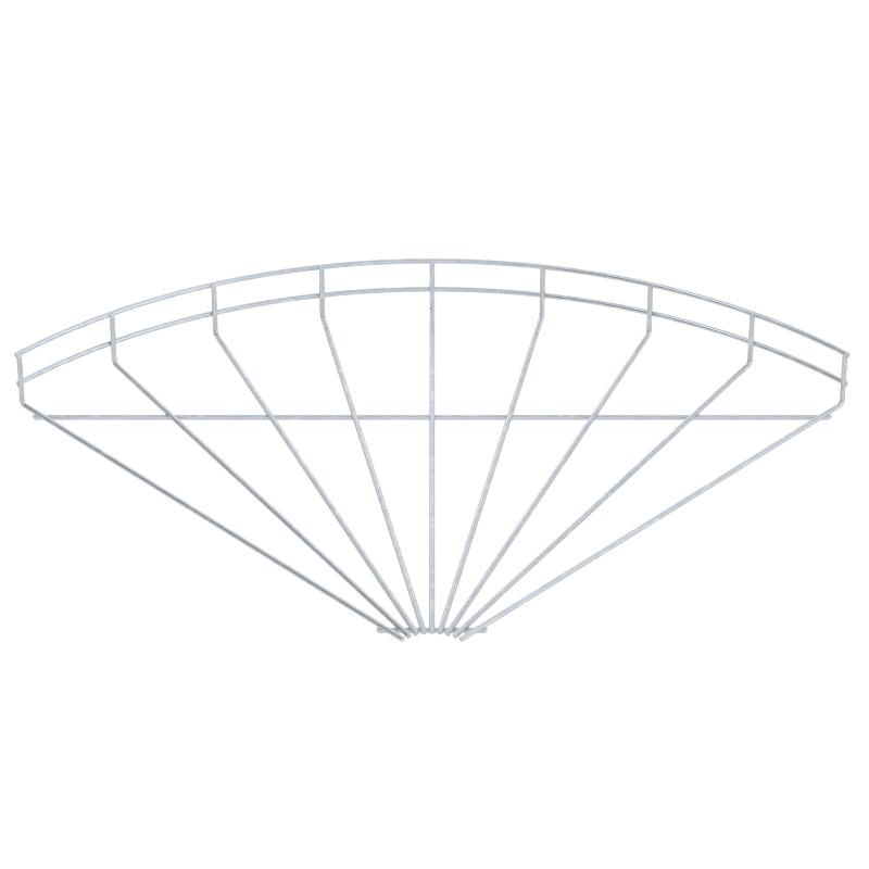 Угловая секция 90° 55x500 (GRB 90 550 FT)