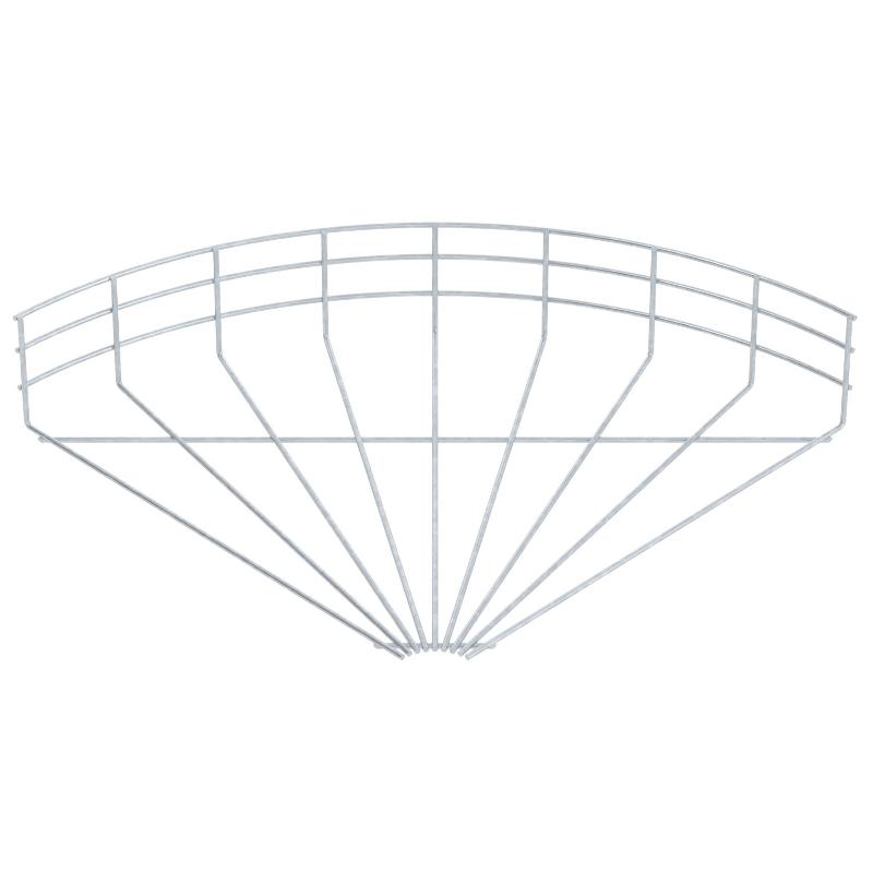 Угловая секция 90° 105x450 мм (GRB 90 145 FT)