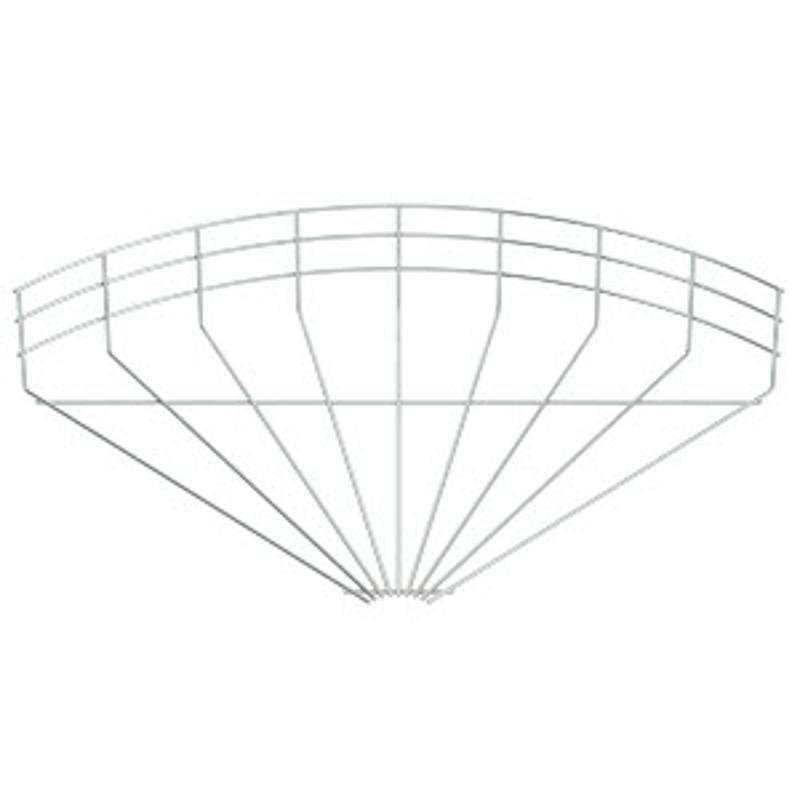 Угловая секция 90° 105x450 мм