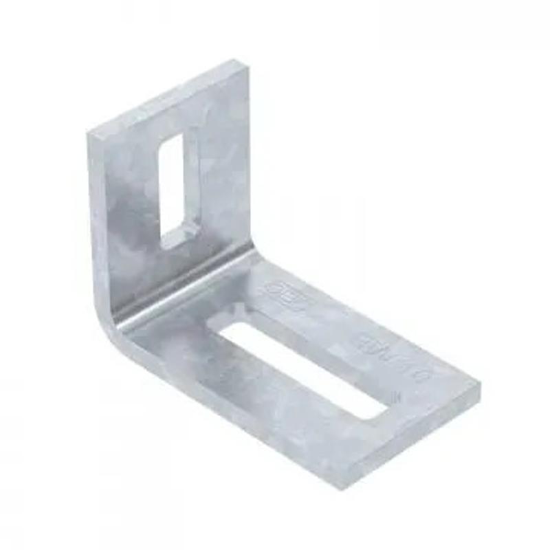 Крепежный уголок 70x50x40 мм, S=5 мм, горцинк, М10 ( BW 10 FT )