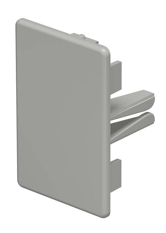 Торцевая заглушка кабельного канала WDK 40x60 мм (ПВХ,серый) (WDK HE40060GR)