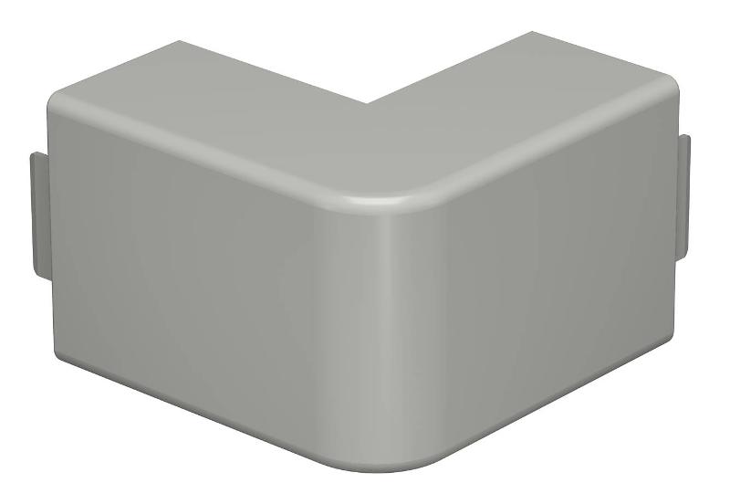 Крышка внешнего угла кабельного канала WDK 40x60 мм (ПВХ,серый) (WDK HA40060GR)