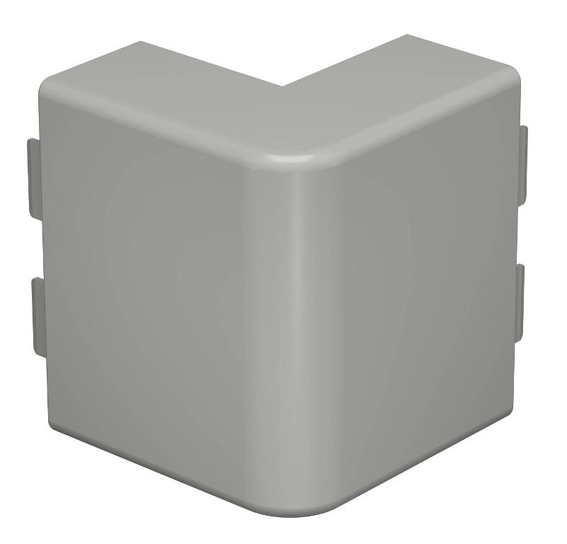 Крышка внешнего угла кабельного канала WDK 40x110 мм (ПВХ,серый) (WDK HA40110GR)