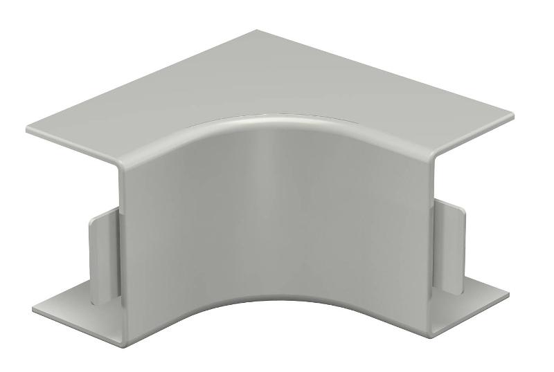 Крышка внутреннего угла кабельного канала WDK 40x60 мм (ПВХ,серый) (WDK HI40060GR)