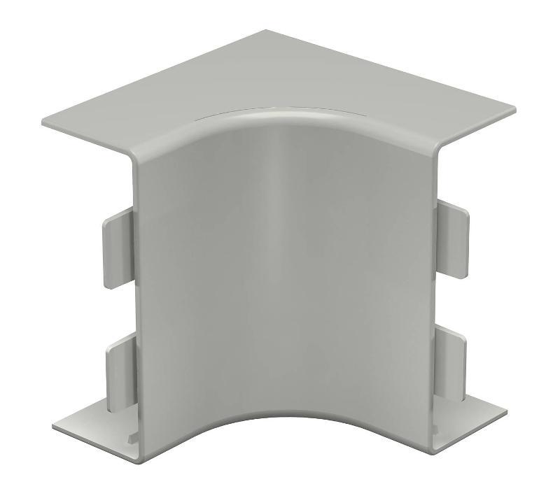 Крышка внутреннего угла кабельного канала WDK 40x110 мм (ПВХ,серый) (WDK HI40110GR)