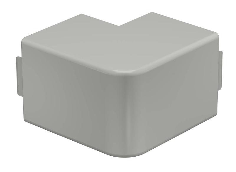 Крышка внешнего угла кабельного канала WDK 60x60 мм (ПВХ,серый) (WDK HA60060GR)