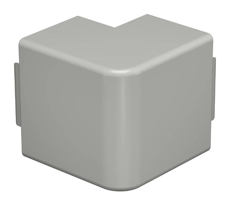 Крышка внешнего угла кабельного канала WDK 60x90 мм (ПВХ,серый) (WDK HA60090GR)