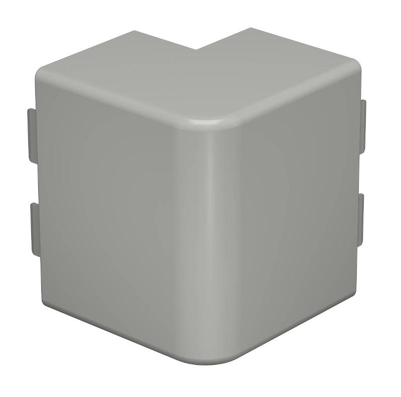 Крышка внешнего угла кабельного канала WDK 60x110 мм (ПВХ,серый) (WDK HA60110GR)