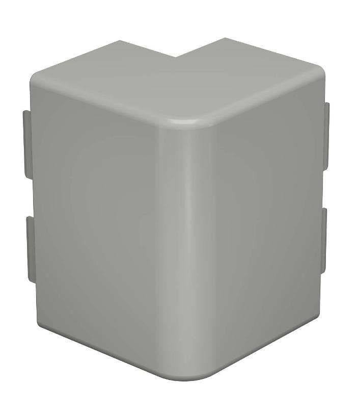 Крышка внешнего угла кабельного канала WDK 60x130 мм (ПВХ,серый) (WDK HA60130GR)