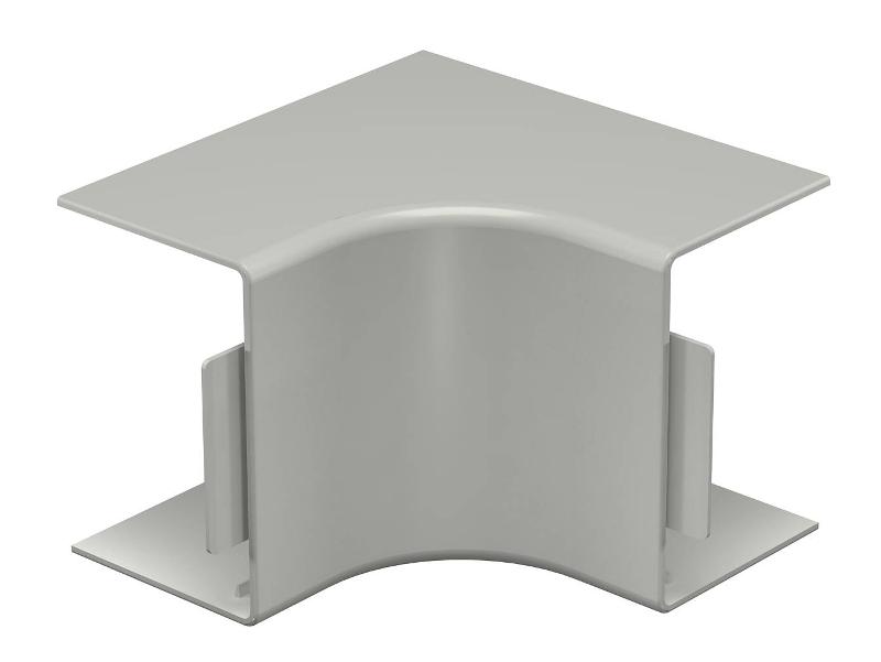 Крышка внутреннего угла кабельного канала WDK 60x90 мм (ПВХ,серый) (WDK HI60090GR)