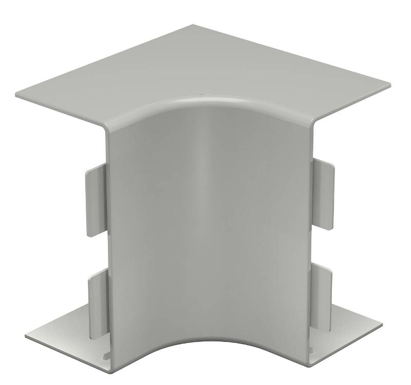 Крышка внутреннего угла кабельного канала WDK 60x130 мм (ПВХ,серый) (WDK HI60130GR)