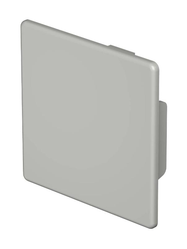 Торцевая заглушка кабельного канала WDK 60x60 мм (ПВХ,серый) (WDK HE60060GR)