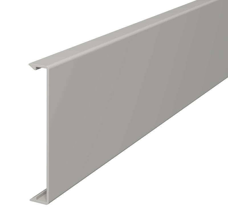 Крышка кабельного канала WDK 90x2000 мм (ПВХ,серый) (2410 90GR)