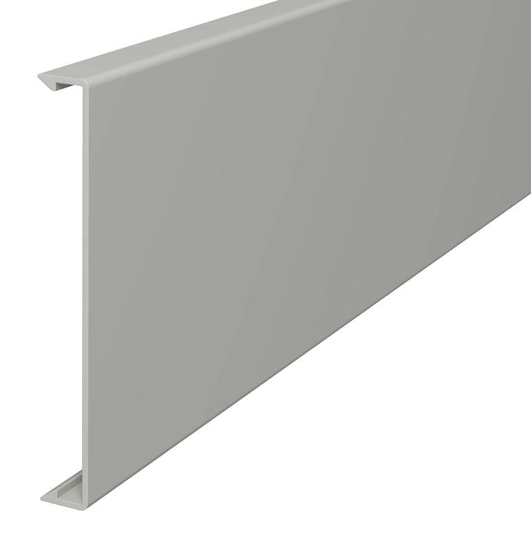 Крышка кабельного канала WDK 110x2000 мм (ПВХ,серый) (2410 110GR)