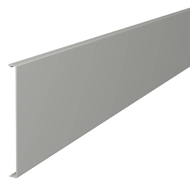 Крышка кабельного канала WDK 170x2000 мм (ПВХ,серый) (2410 170GR)