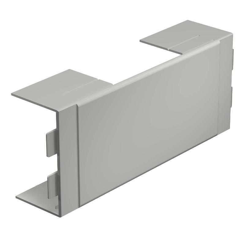 Крышка T-образной секции кабельного канала WDK 60x110 мм (ПВХ,серый) (WDK HK60110GR)