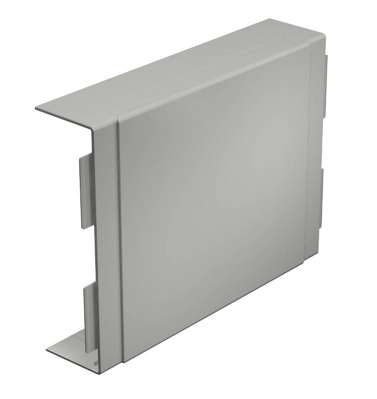 Крышка T-образной секции кабельного канала WDK 60x210 мм (ПВХ,серый) (WDK HK60210GR)