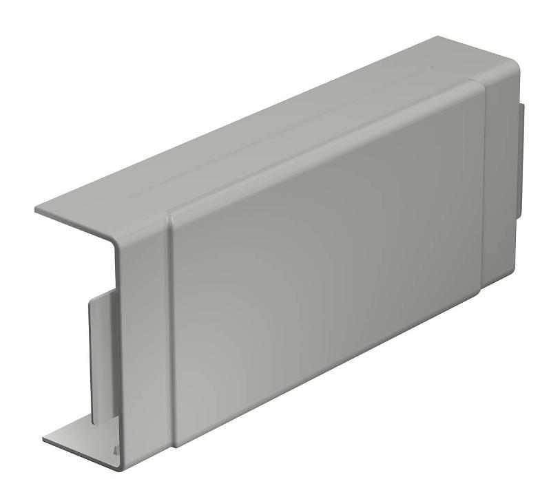 Крышка T-образной секции кабельного канала WDK 40x90 мм (ПВХ,серый) (WDK HK40090GR)