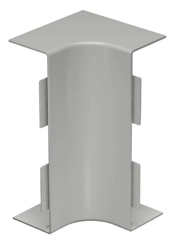 Крышка внутреннего угла кабельного канала WDK 60x230 мм (ПВХ,серый) (WDK HI60230GR)