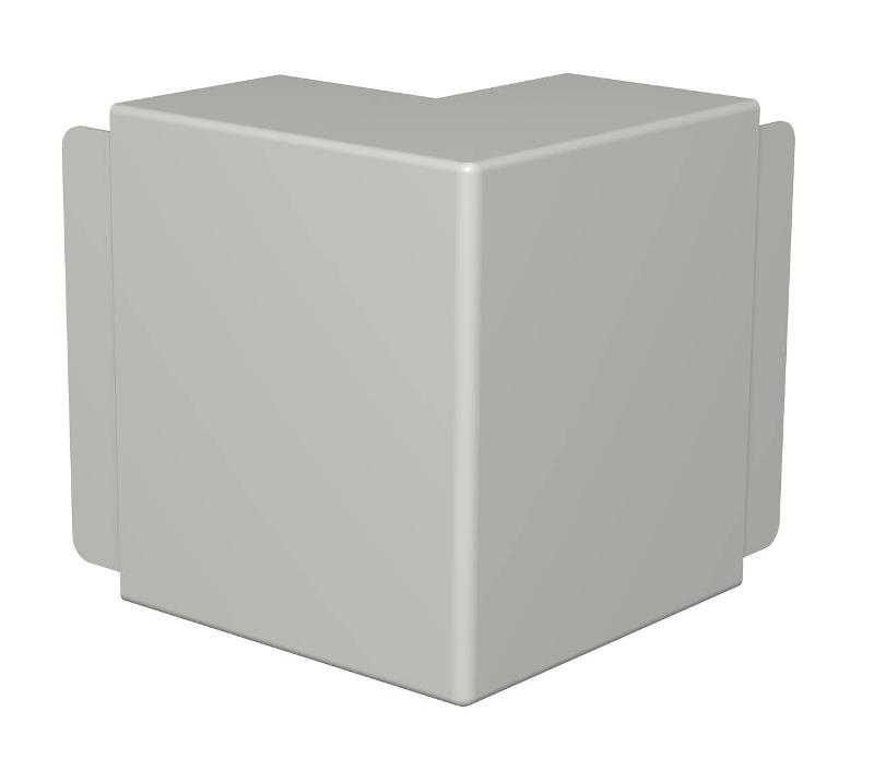 Крышка внешнего угла кабельного канала WDK 80x170 мм (ПВХ,серый) (WDK HA80170GR)